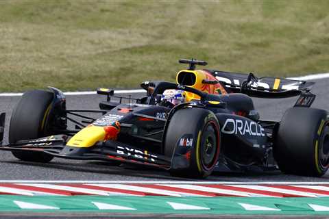 Max Verstappen secures victory at Japanese Grand Prix, leaving Lewis Hamilton in the dust