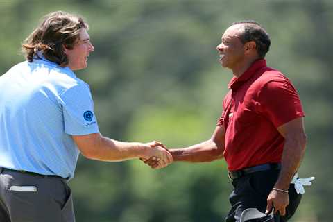 Amateur Golfer Neal Shipley Tees Off with Tiger Woods at the Masters