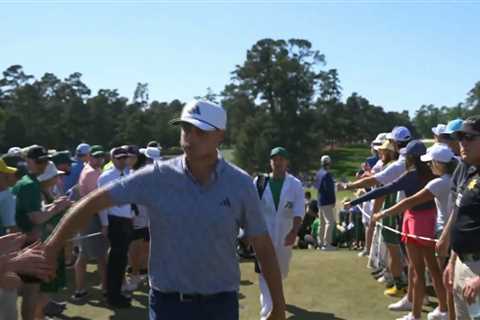 Masters Fans Amused by Ludvig Aberg’s Reaction to Snack Mishap