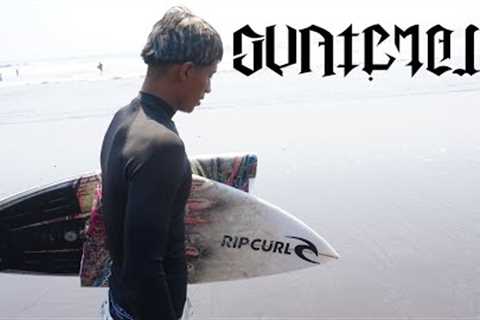 Surfing in Guatemala ( Best surfers in the country , Pumping waves )