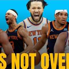 KNICKS GOT THEY GET BACK, BUT SERIES AIN'T OVER YET..| MY REACTION