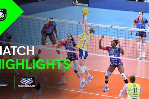 The Final: A  Carraro Imoco CONEGLIANO vs. Allianz Vero Volley MILANO – Extended Match Highlights