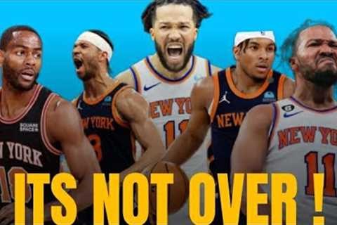 KNICKS GOT THEY GET BACK, BUT SERIES AIN'T OVER YET..| MY REACTION