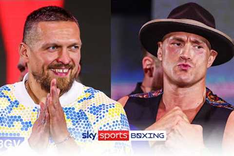 FURY VS USYK! 🔥  Full Grand Arrivals