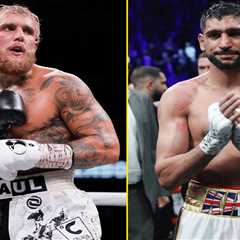 Amir Khan reacts to Jake Paul ‘leaking’ KSI fight with famous Rocky IV quote as he plans to make..
