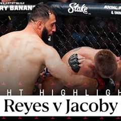 VINTAGE PERFORMANCE 👏  Dominick Reyes vs Dustin Jacoby  UFC Fight Night Highlights