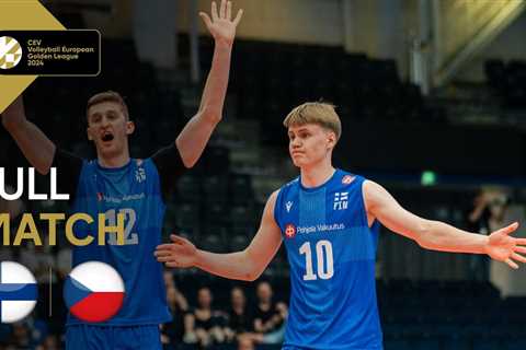 LIVE | Finland vs. Czechia – CEV Volleyball European Golden League 2024