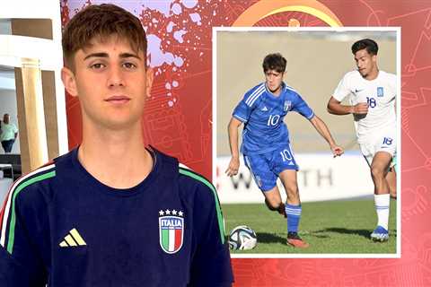 Liberali discusses journey with Italy U17s, preferred role and Foden comparisons