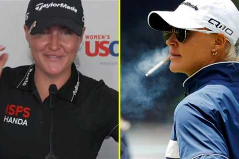 After a smoking US Open, Charley Hull received stunning proposition from a flirtatious fan that..