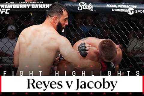 VINTAGE PERFORMANCE 👏  Dominick Reyes vs Dustin Jacoby  UFC Fight Night Highlights