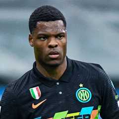 Denzel Dumfries resumes contract talks with Inter