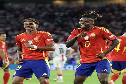 Euro 2024: Nico Williams scores to lead Spain to big win over Georgia