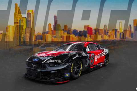 Todd Gilliland and the No. 38 gener8tor Ford Mustang Dark Horse Team Chicago Street Race..