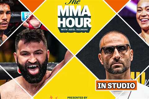 The MMA Hour with Andrei Arlovski, Michelle Waterson-Gomez, Andre Fili, and Nakisa Bidarian in..