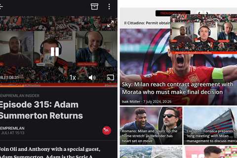 SempreMilan Podcast increases functionality with Substack