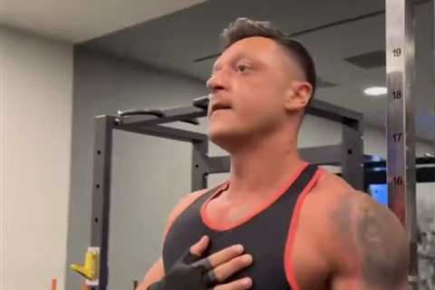 (Video) Mesut Ozil shows off incredible physical transformation