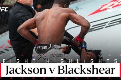 18-SECOND KO ⚡  Montel Jackson vs Da’Mon Blackshear  UFC Fight Night Highlights