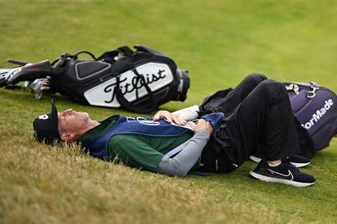 Scottie Scheffler’s caddie forced to lie down DURING world No1’s round after falling ‘really sick’..