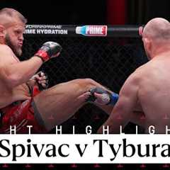 CRAZY SUBMISSION! 🙌  Serghei Spivac vs Marcin Tybura 2  UFC Fight Night Highlights