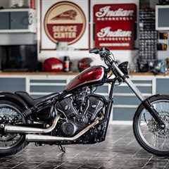 Rock On: UCC chops the new Indian Scout for Mikkey Dee