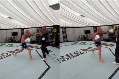 Conor McGregor Shows Off New Training Footage Ahead Of Michael Chandler Fight