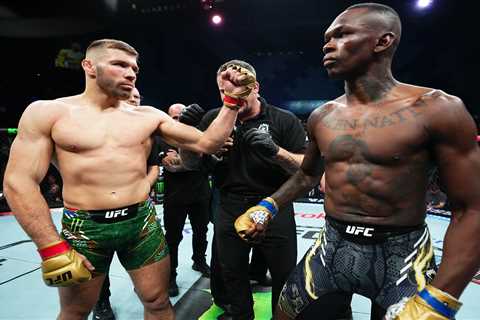 Israel Adesanya loses UFC middleweight title in brutal submission defeat to Dricus Du Plessis