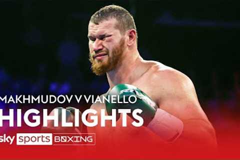 Vianello causes UPSET with eighth-round TKO 🤕💥  Arslanbek Mahkmudov v Guido Vianello  Highlights