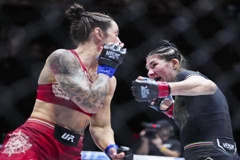 IRENE ALDANA SUFFERS WORST CUT IN UFC HISTORY DURING FIGHT WITH NORMA DUMONT