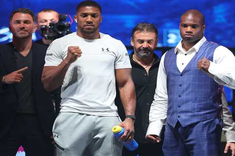 Anthony Joshua headlines Wembley Stadium with Daniel Dubois fight for IBF world heavyweight title