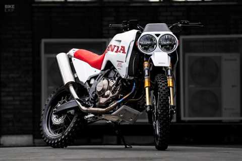 Auto Fabrica gives the modern Honda Africa Twin classic rally style