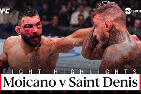 SAVAGE BEATING! 🔥  Renato Moicano vs Benoit Saint Denis  UFC Fight Night Highlights