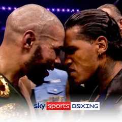 HEATED CLASH between Chris Eubank Jr & Conor Benn 😳