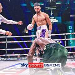 Azim DROPS Davies and forces the stoppage 💥