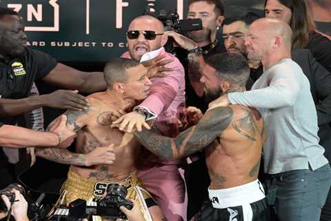 Conor McGregor Breaks Up Brawl at Bare Knuckle Fighting Championship Weigh-In