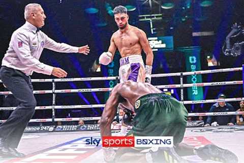 Azim DROPS Davies and forces the stoppage 💥