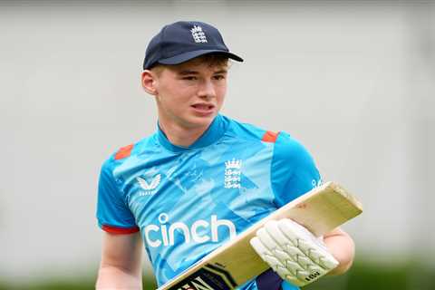 Freddie Flintoff’s son Rocky, 16, named in England U19s squad alongside Ashes hero’s son and..