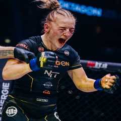 MMA Star Cecilie Bolander Breaks Down in Tears After Winning Title Fight in Illegal Sport