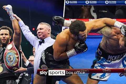 First round KNOCKOUT 💥  Moses Itauma's impressive KO against Demsey McKean  Usyk v Fury 2