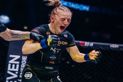 MMA Star Cecilie Bolander Breaks Down in Tears After Winning Title Fight in Illegal Sport