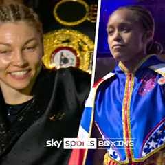 Lauren Price and Natasha Jonas' EPIC Albert Hall ringwalks 🤩