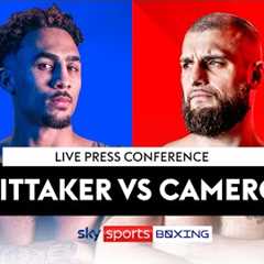 WHITTAKER VS CAMERON 2 🔥  Live Press Conference