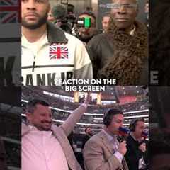 Andy Scott reacting like all of us when Chris Eubank Sr arrived 😅 #shorts #boxing