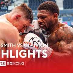 Highlights! Chris Billam-Smith gets back to winning ways against Brandon Glanton 🙌
