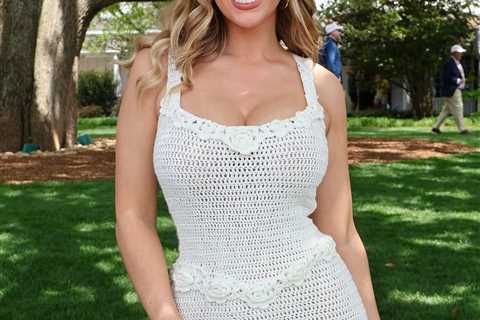 Paige Spiranac told ‘your outfit is smoking’ as she puts on busty display at the Masters