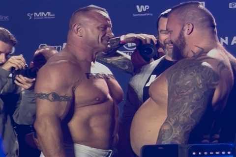 EXCLUSIVE: STRONGMEN EDDIE HALL AND MARIUSZ PUDZIANOWSKI'S 601LB SHOWDOWN SHOCKER!