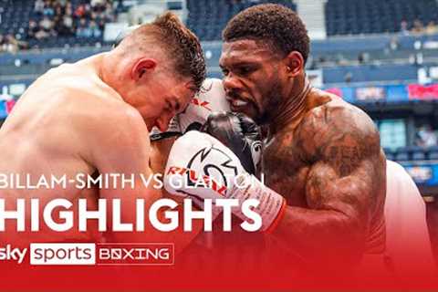 Highlights! Chris Billam-Smith gets back to winning ways against Brandon Glanton 🙌