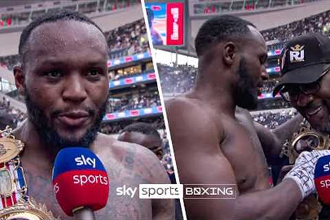 Viddal Riley's WHOLESOME interview after winning the British cruiserweight title 🇬🇧