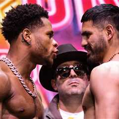 EXCLUSIVE: DEVIN HANEY IN DRUG BAN SCANDAL AHEAD OF TIMES SQUARE SHOWDOWN!