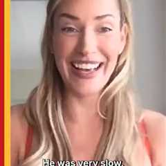 ‘I wouldn’t be in a rush either’ say fans as Paige Spiranac names celebrity as ‘slowest golfer’..