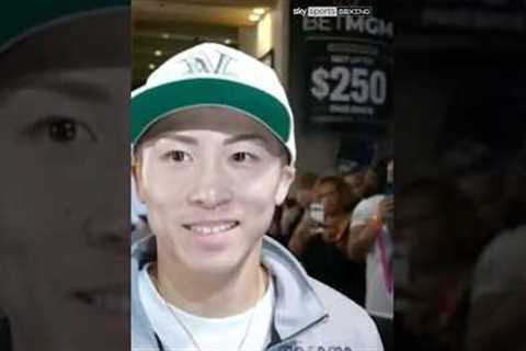Naoya Inoue is loved in Las Vegas! 🤩